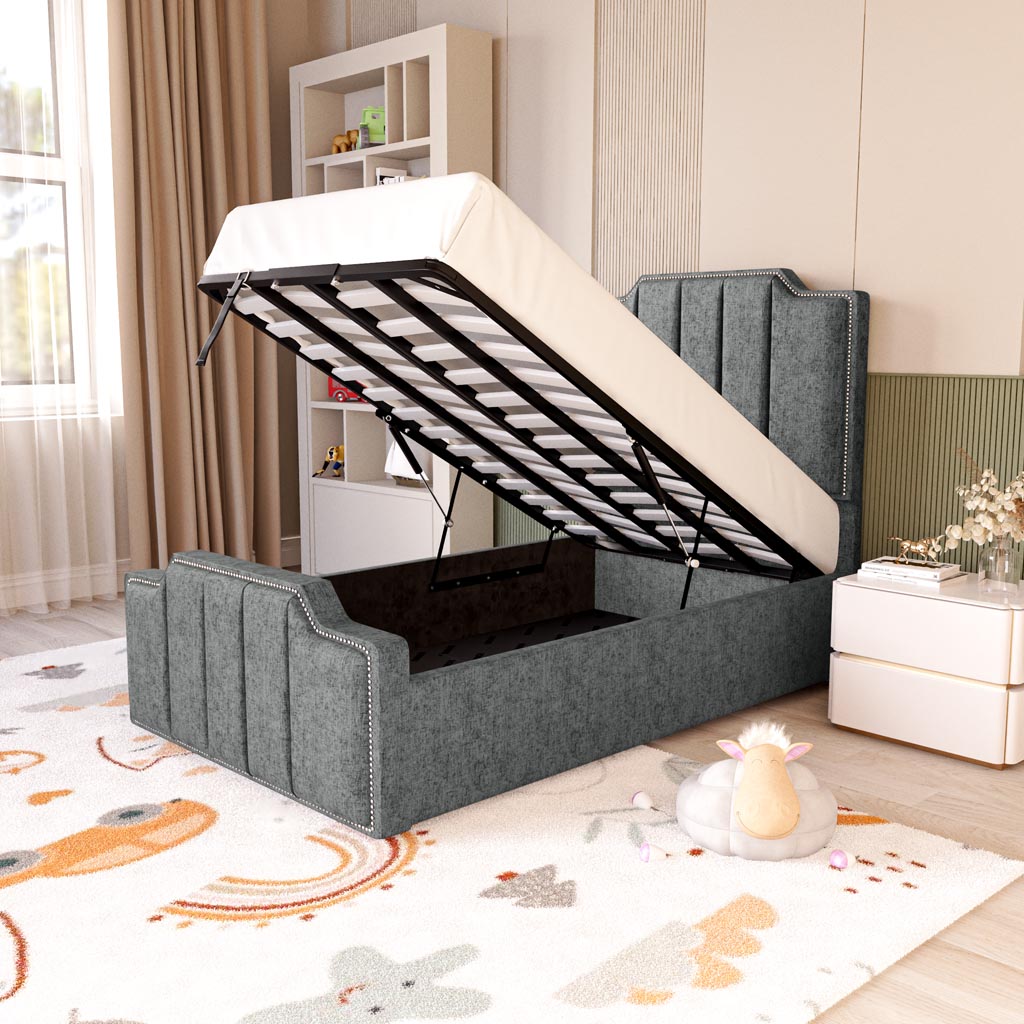 Washington Kids Upholstered Ottoman Bed