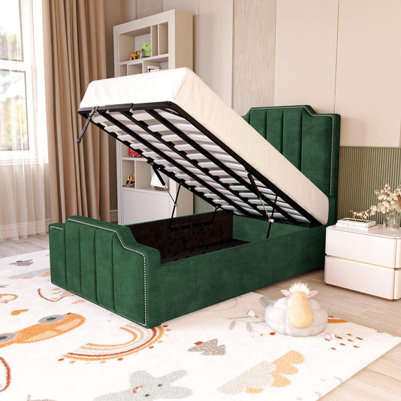 Washington Kids Upholstered Ottoman Bed