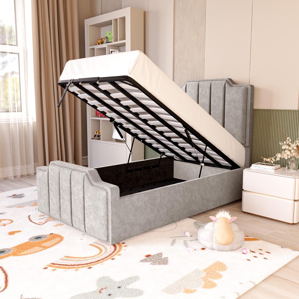 Washington Kids Upholstered Ottoman Bed