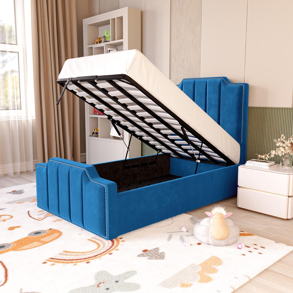 Washington Kids Upholstered Ottoman Bed
