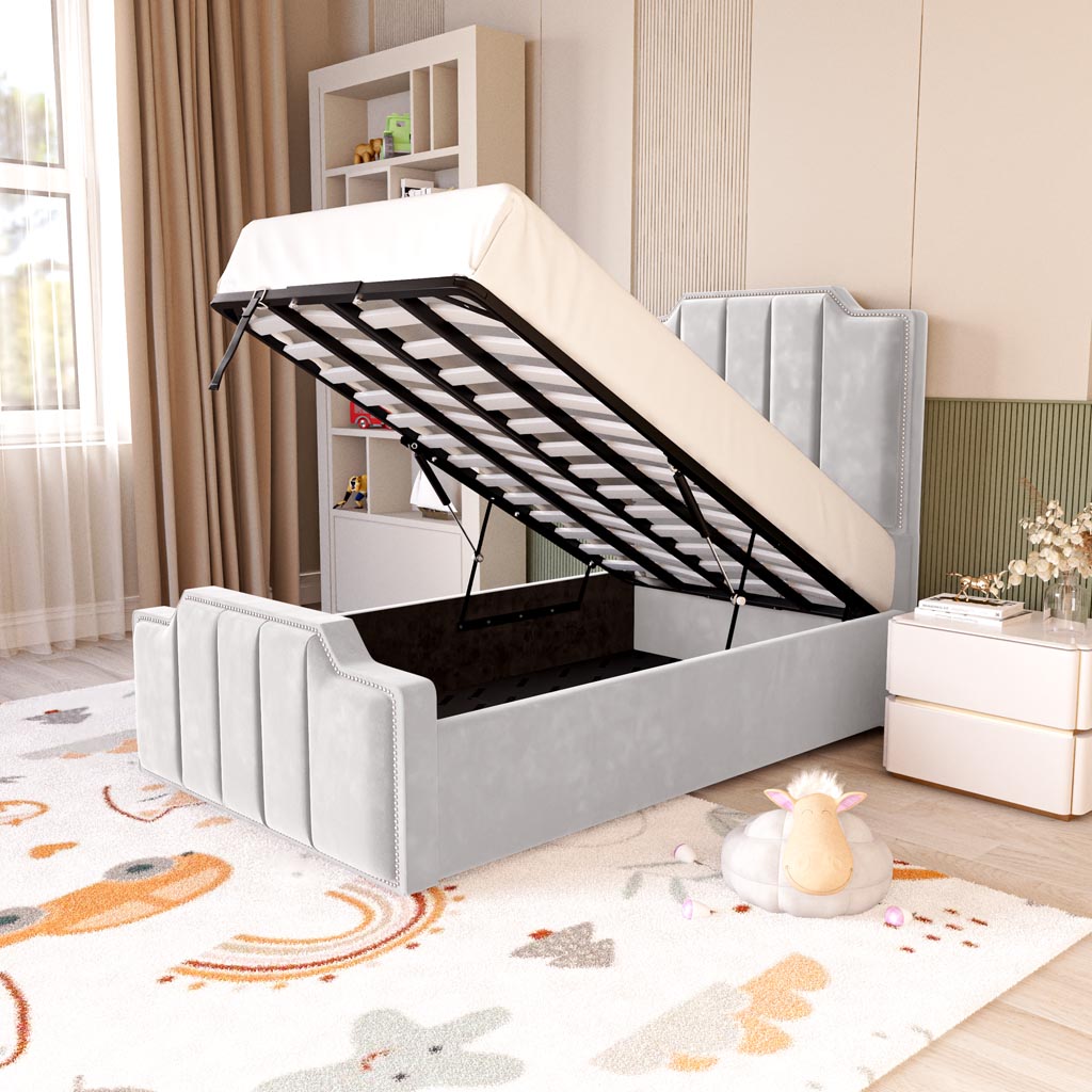 Washington Kids Upholstered Ottoman Bed