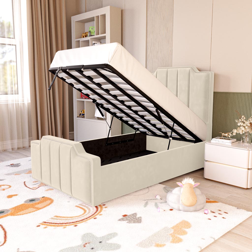 Washington Kids Upholstered Ottoman Bed