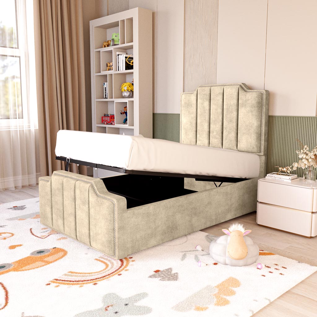 Washington Kids Upholstered Ottoman Bed
