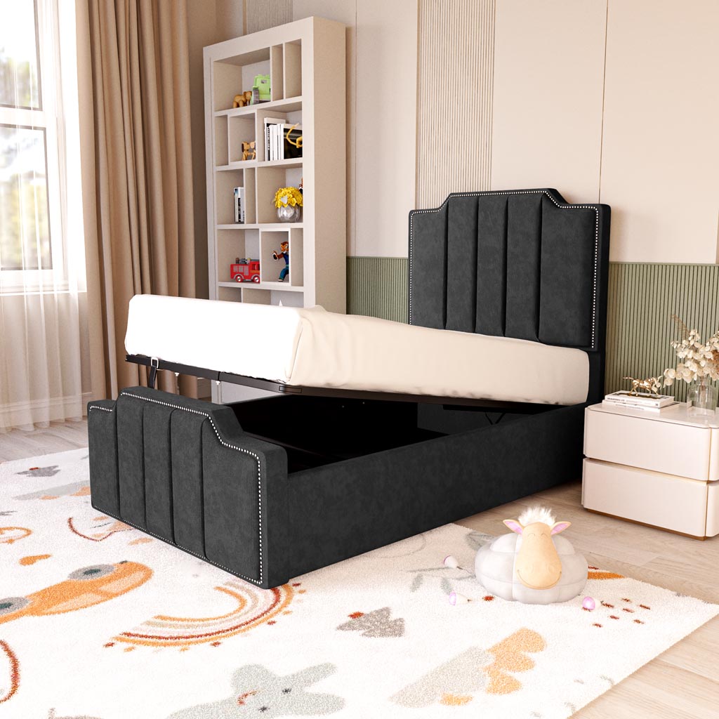 Washington Kids Upholstered Ottoman Bed