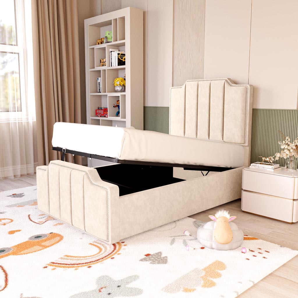 Washington Kids Upholstered Ottoman Bed