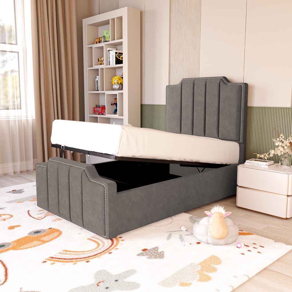Washington Kids Upholstered Ottoman Bed