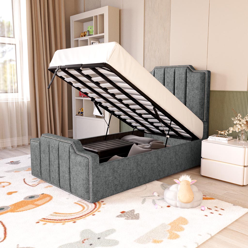 Washington Kids Upholstered Ottoman Bed