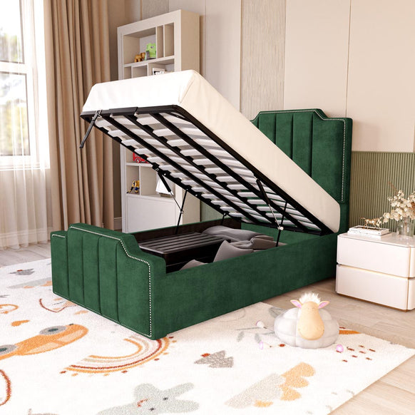 Washington Kids Upholstered Ottoman Bed