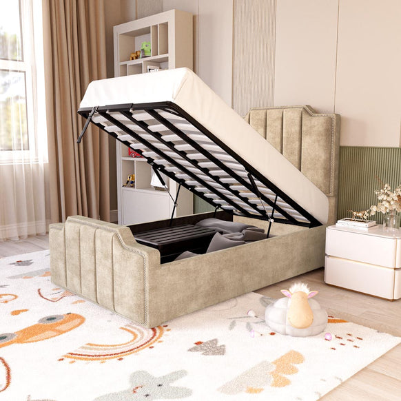 Washington Kids Upholstered Ottoman Bed