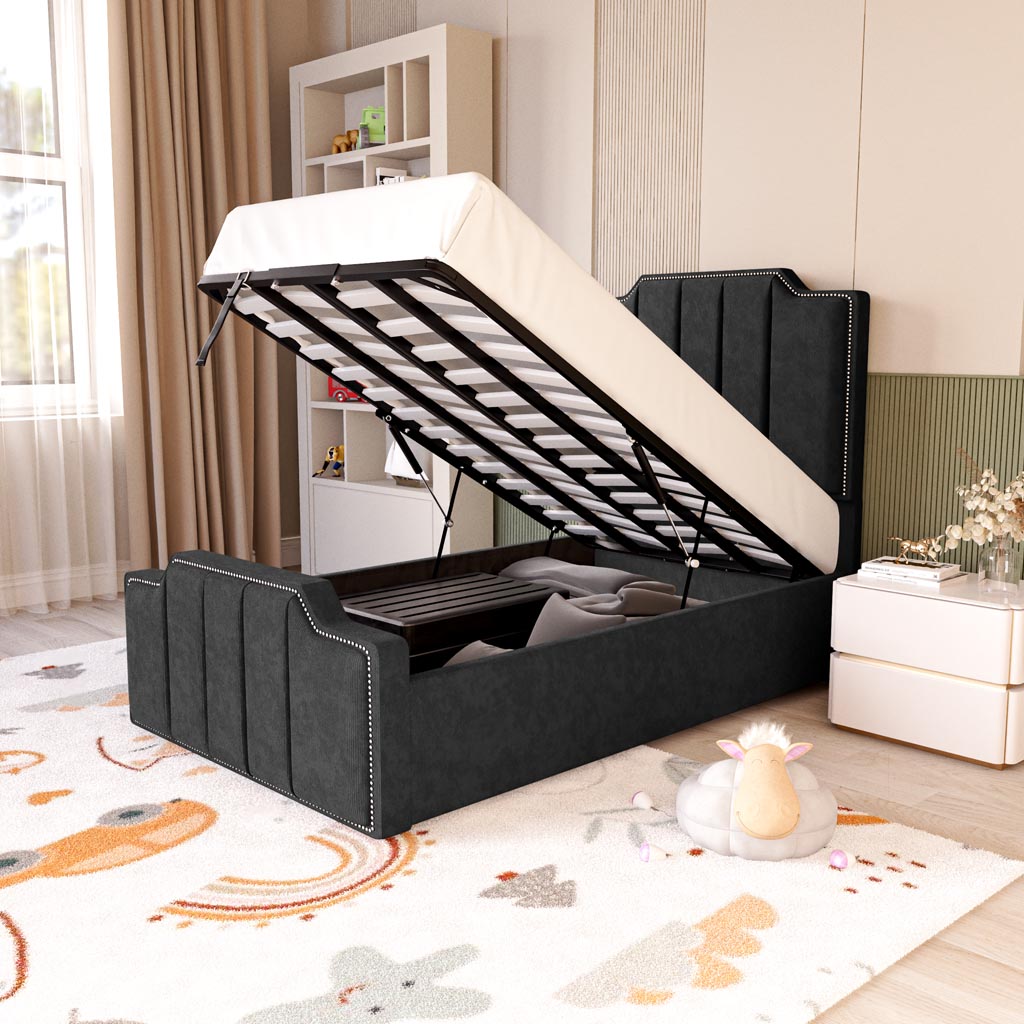 Washington Kids Upholstered Ottoman Bed