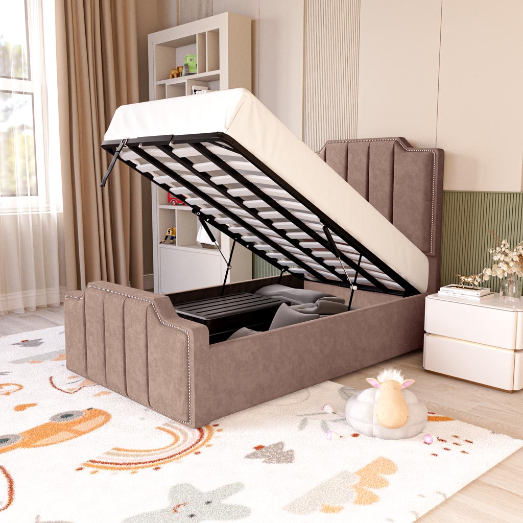 Washington Kids Upholstered Ottoman Bed