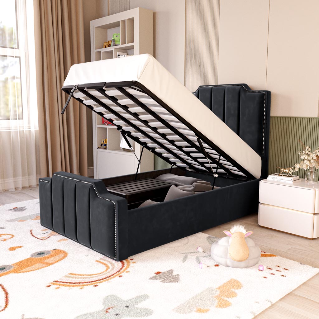 Washington Kids Upholstered Ottoman Bed