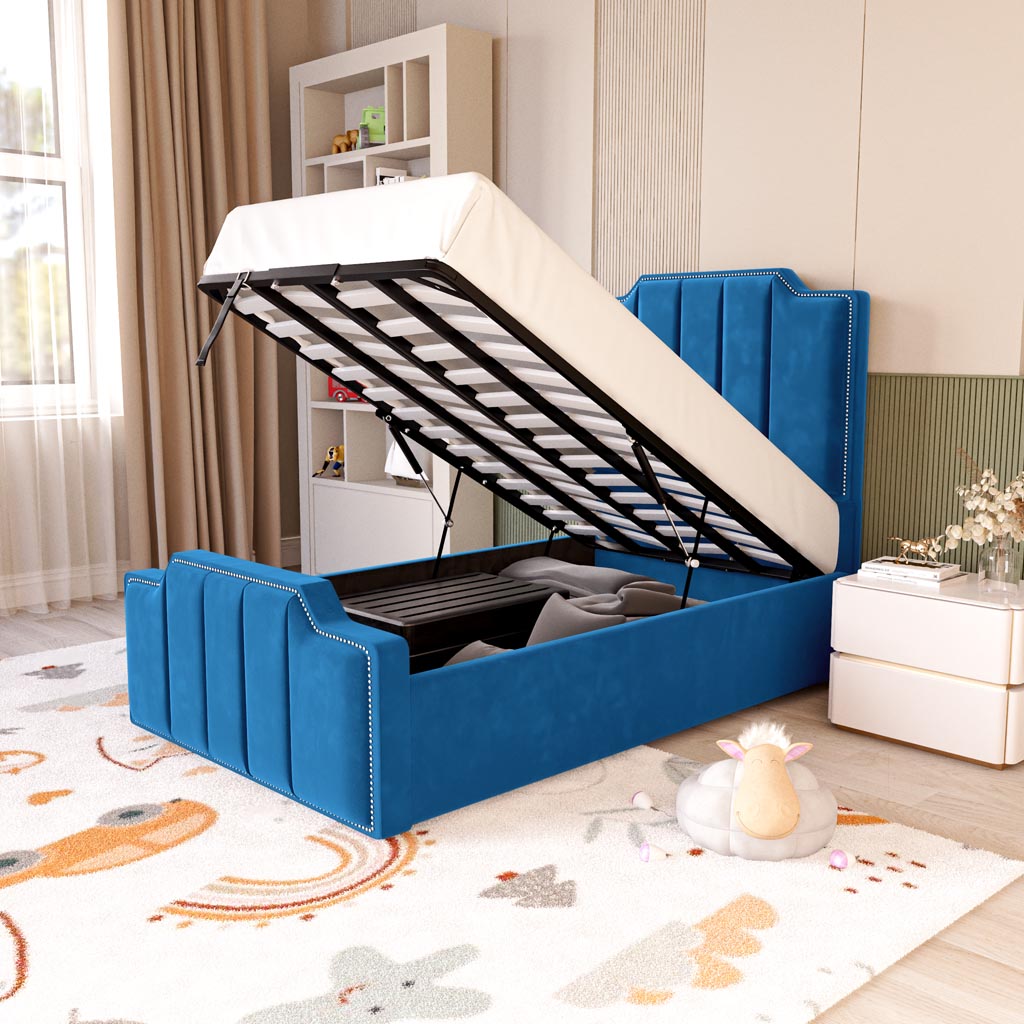 Washington Kids Upholstered Ottoman Bed