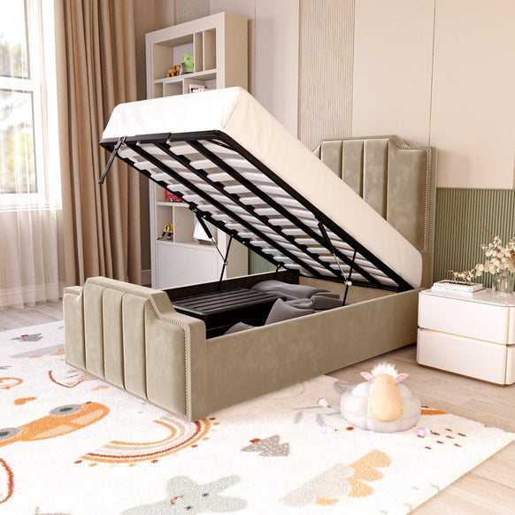 Washington Kids Upholstered Ottoman Bed