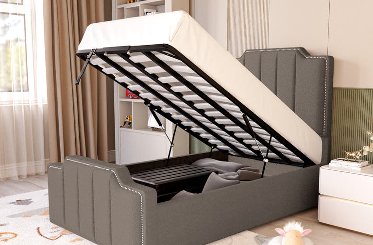 Hidden Storage For Tidy Bedrooms