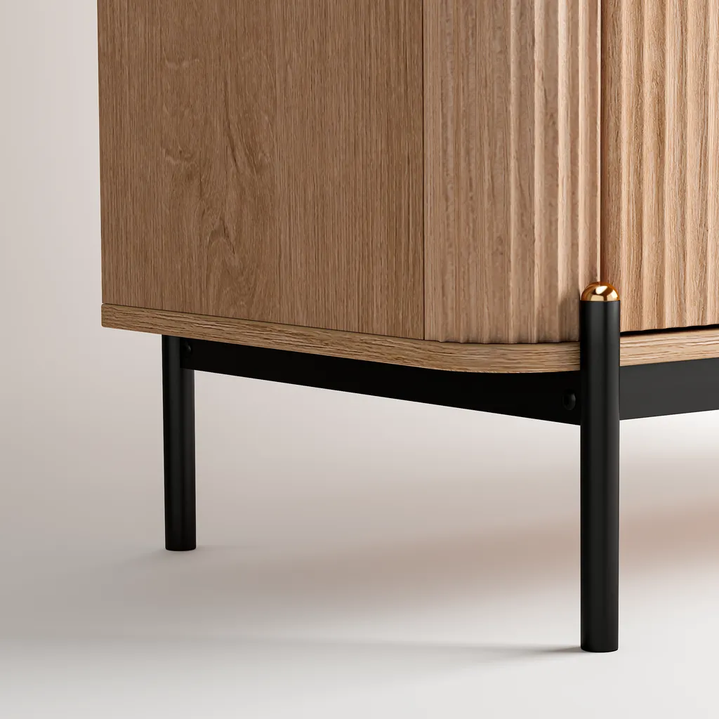 Windsor 3 Drawers Chest  - Natural