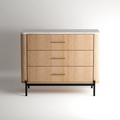 Windsor 3 Drawers Chest  - Natural