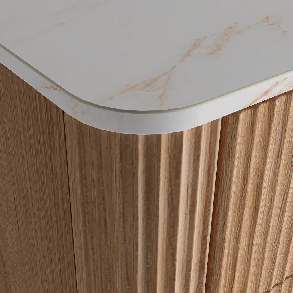 Windsor 3 Drawers Chest  - Natural